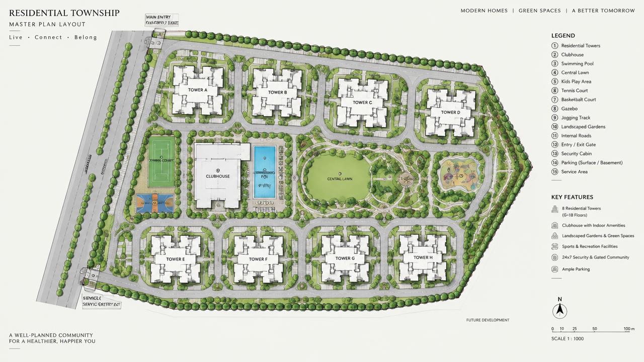 Siddhivinayak Signature City Master Plan Layout