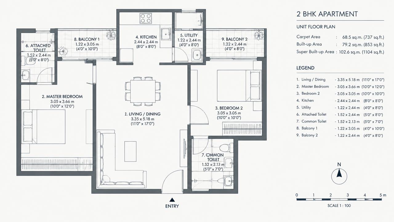 Siddhivinayak Signature City Unit Plan Layout
