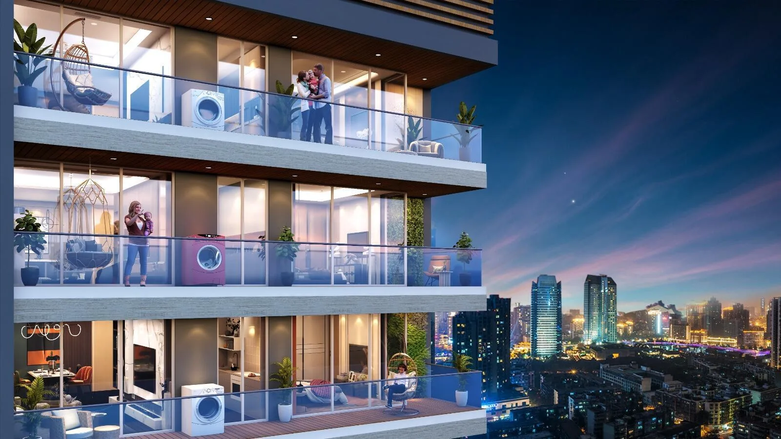 Pioneer The Coastal Bay by Pioneer Ventures project view 2 in Sector 16, Kharghar, Navi Mumbai