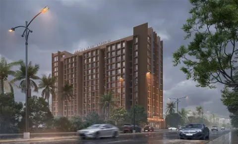 Mahaavir Amber by Mahaavir Superstructures project view 3 in Taloja, Navi Mumbai