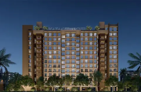 Mahaavir Amber by Mahaavir Superstructures project view 2 in Taloja, Navi Mumbai