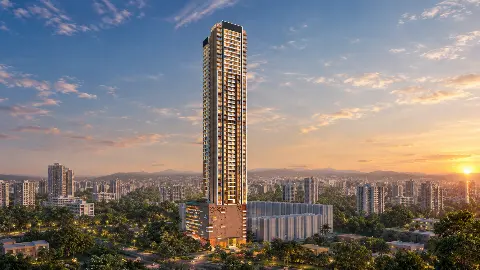 Neelkanth Palms by Neelkanth Group project view 1 in Kapurbawdi, Thane West, Thane