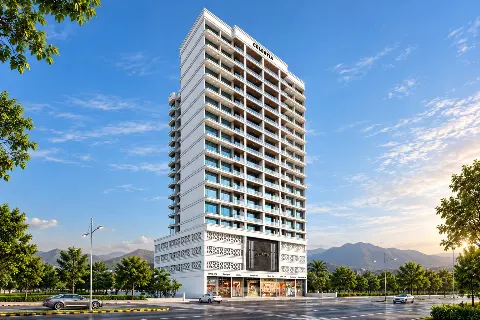 Qualcon Celestia by Future Icon Builders LLP project view 1 in Sector 11, Kharghar, Navi Mumbai