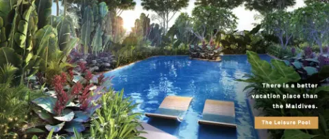 Swimming Pool at Godrej Golf Crest