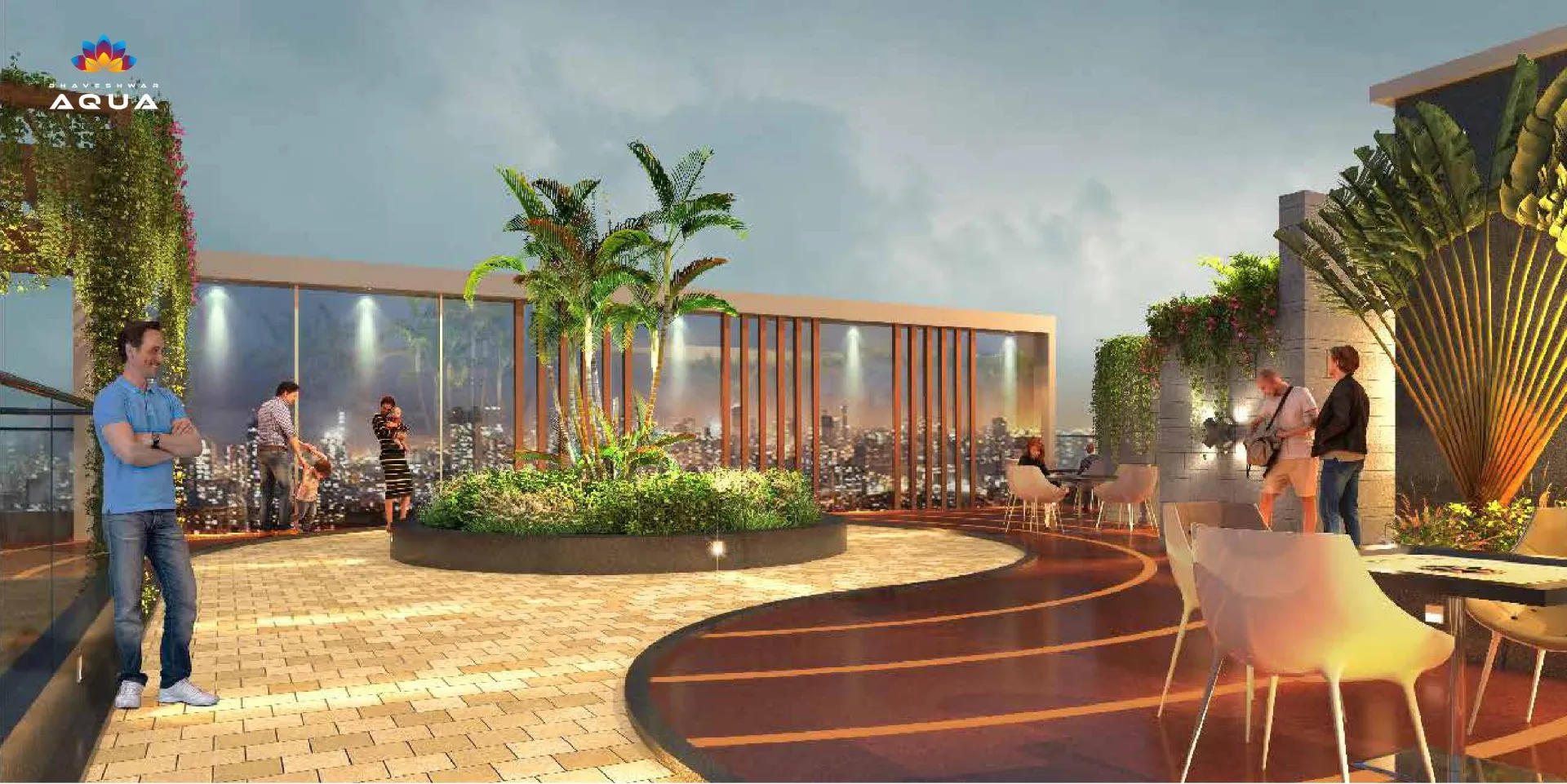 Bhaveshwar Aqua by Bhaveshwar Group project view 2 in Sector 12, Roadpali, Kalamboli, Navi Mumbai