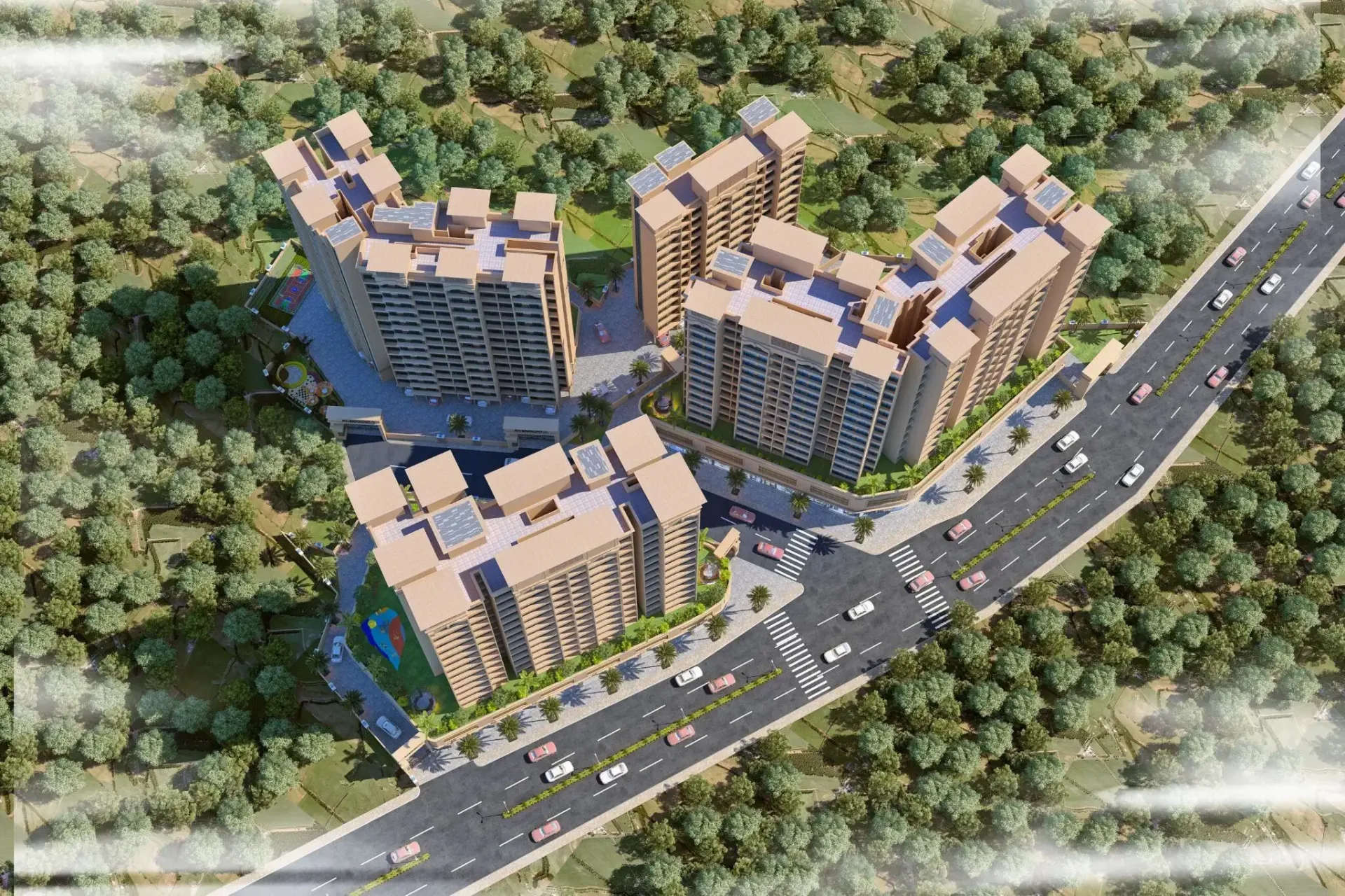 QA Riverfront by RS Couture LLP project view 3 in Taloja Phase 2, Navi Mumbai