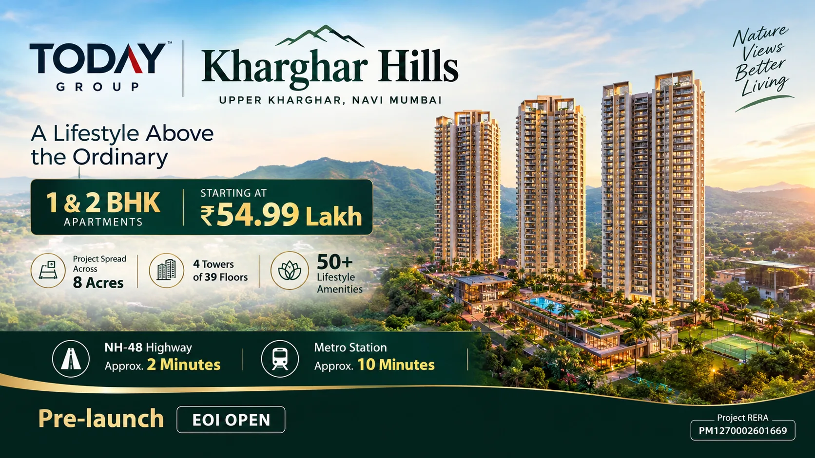Projects in Upper Kharghar