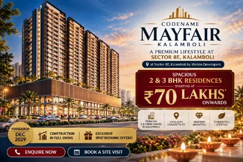 Codename Mayfair by Developer Name To Be Confirmed project view 1 in Sector 8E , Kalamboli, Navi Mumbai