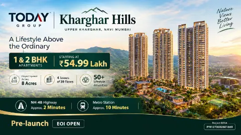 Today Group Kharghar Hills project view 1 in Upper Kharghar, Navi Mumbai