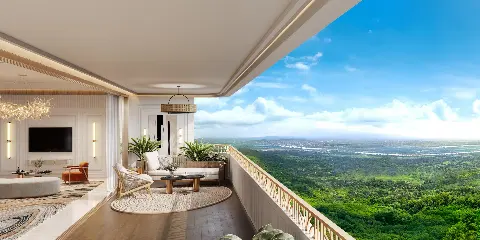 Lodha Belmont project view 2 in Richmond County, Thane, Navi Mumbai