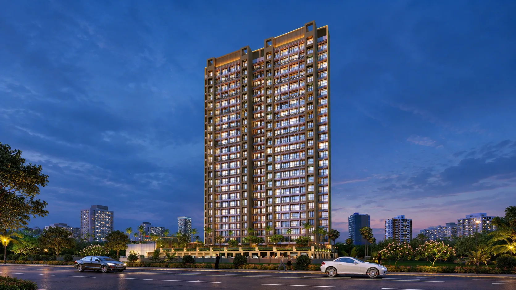 Geetanjali Solitaire by Geetanjali Builders And Developers project view 1 in Sector 24, Taloja, Navi Mumbai