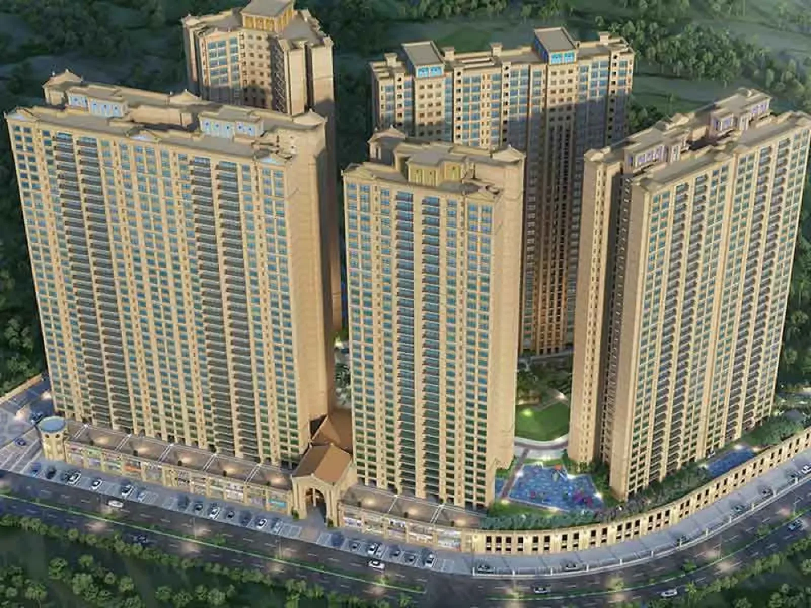 Hiranandani Fortune City by Hiranandani Communities project view 4 in New Panvel, Navi Mumbai