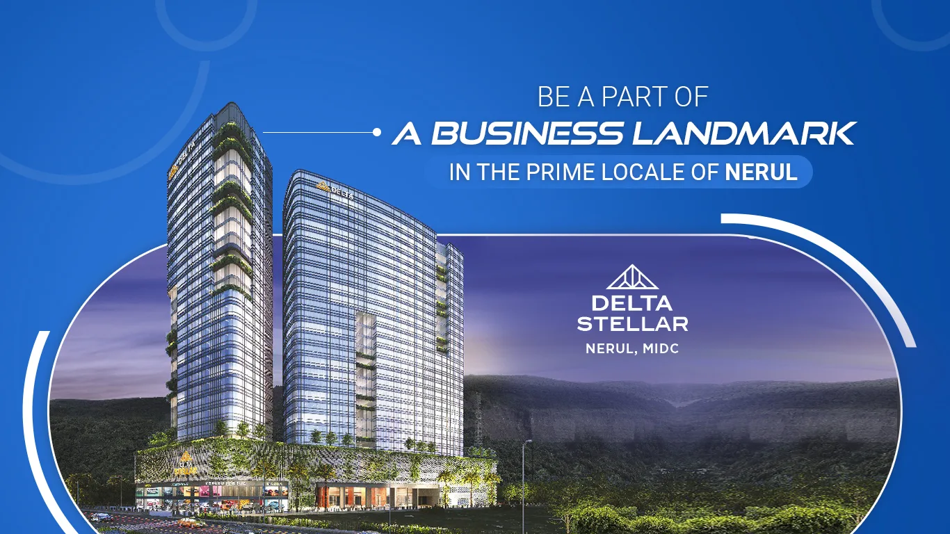 Delta Stellar by Delta Group project view 1 in Nerul, Navi Mumbai, Navi Mumbai