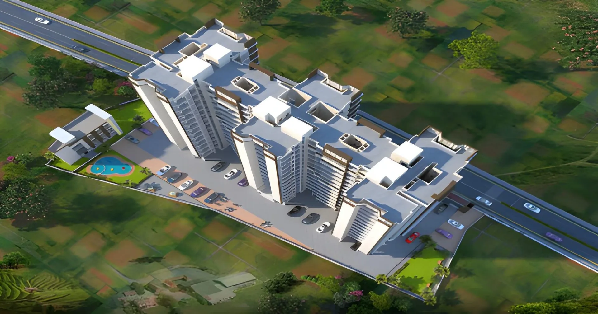 Shree Aangan by Shree Developers project view 2 in Near Godrej City, Panvel, Navi Mumbai