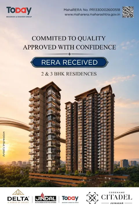 Today Citadel by Today Group exterior view 1 in Juinagar, Mindspace, Navi Mumbai