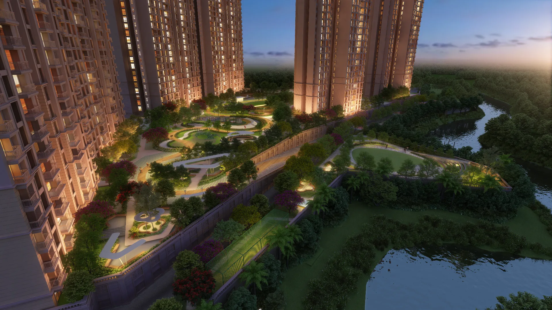 Hiranandani Hill Retreat by Hiranandani Communities project view 2 in Panvel, Navi Mumbai