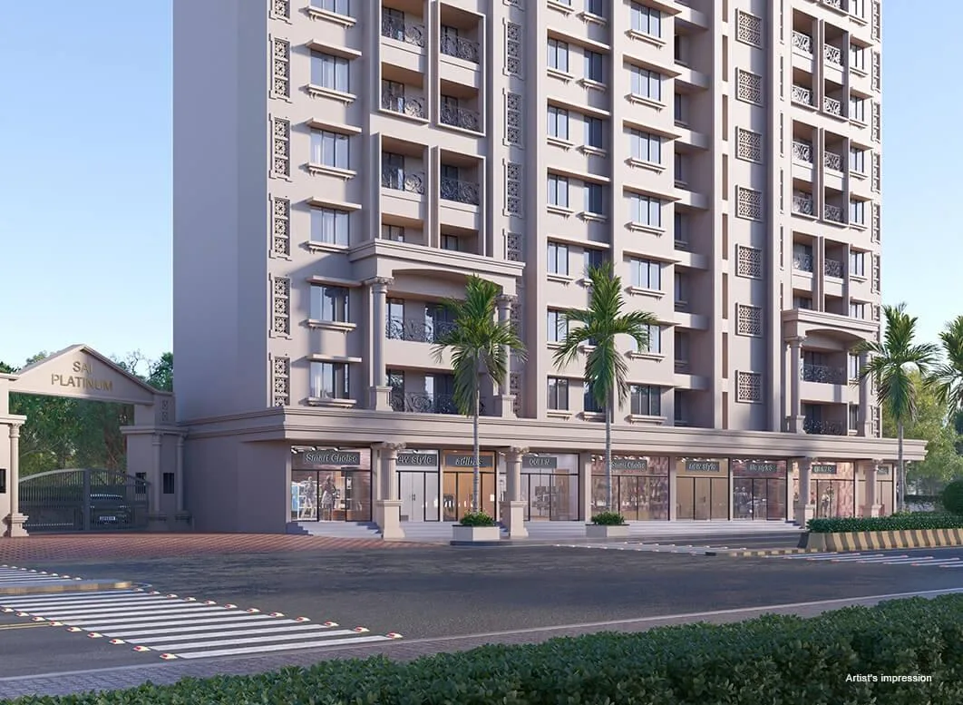 Paradise Sai Platinum by Paradise Group project view 3 in Sector 36, Rohinjan, Kharghar, Navi Mumbai