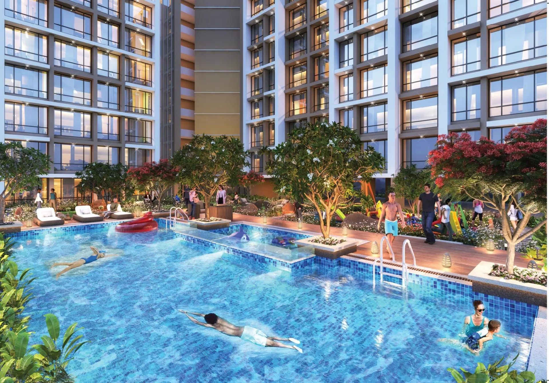 Millenium Infinia by Millenium Realtors project view 2 in New Panvel, Navi Mumbai