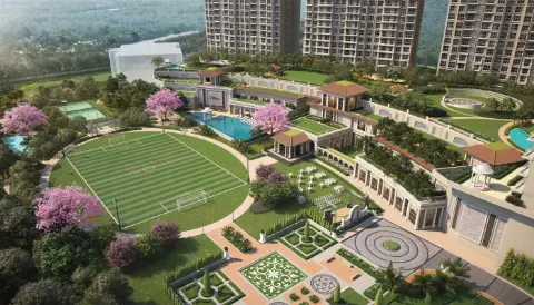 L And T Crestoria Estate by L&T Realty exterior view 2 in Panvel, Navi Mumbai, Navi Mumbai