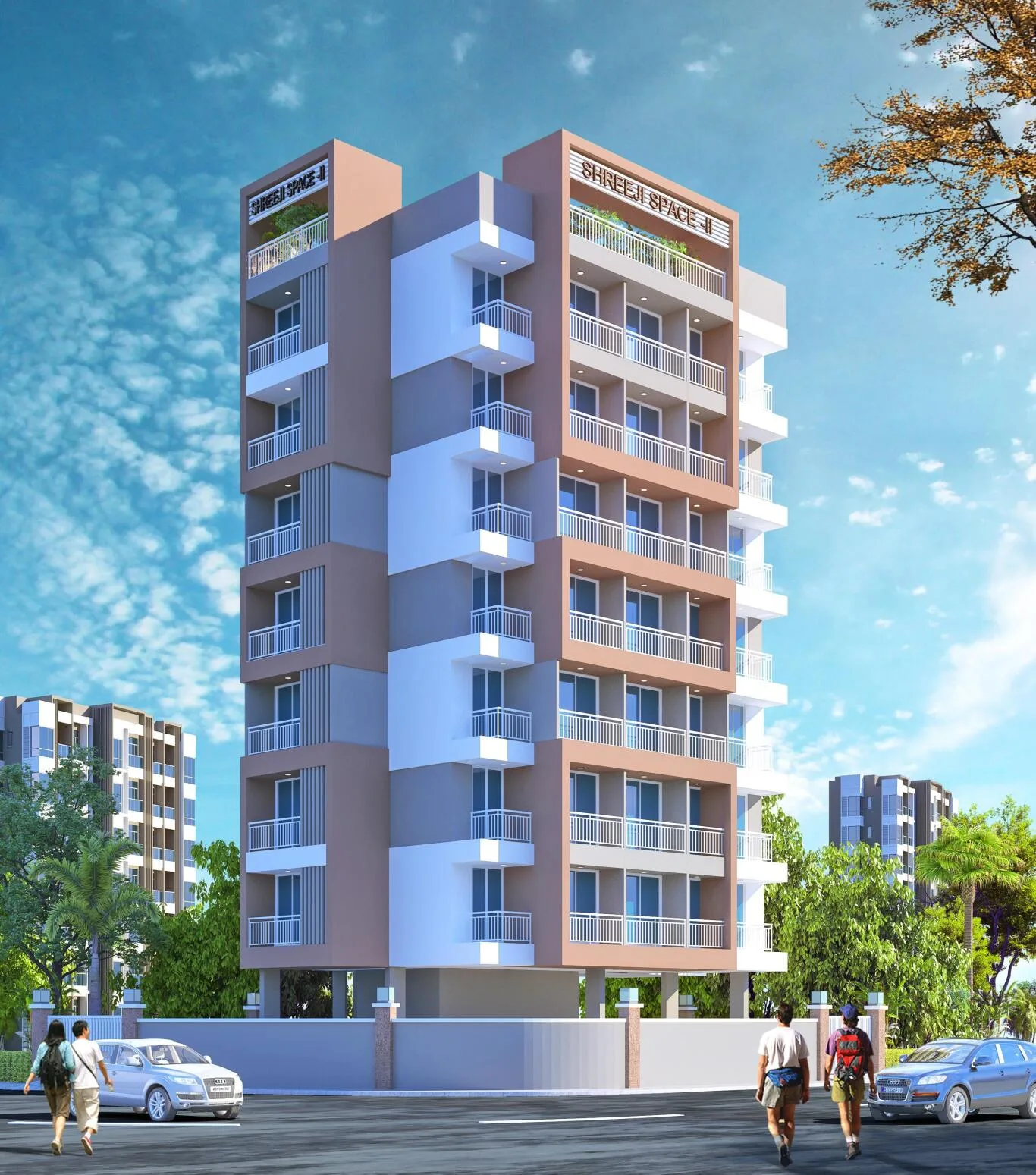 Shreeji Space by Whiteclass Realty project view 1 in Sector 30, Kharghar, Navi Mumbai