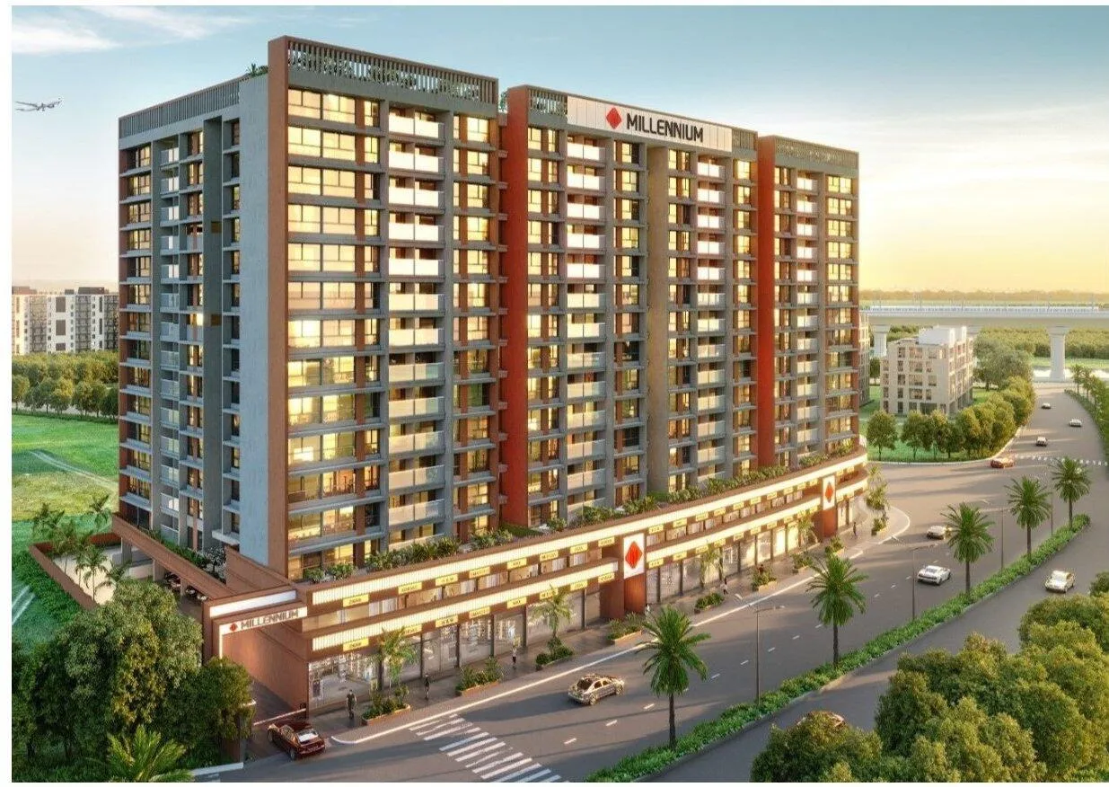 One Millennium by Millennium Group project view 2 in Sector 27, Kamothe, Navi Mumbai