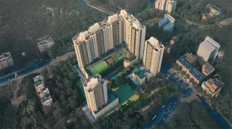 Mahindra Rainforest by Mahindra Lifespaces project view 1 in LBS Marg, Kanjur, Mumbai