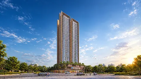 Bhagwati Gami Altair by Gami Group Builders project view 1 in Sector 34A, Kharghar, Navi Mumbai