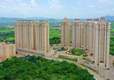 Hiranandani Golden Willows by Hiranandani Developers Pvt Ltd exterior view 5 in Bhokarpada, NH - 4, Panvel, Navi Mumbai