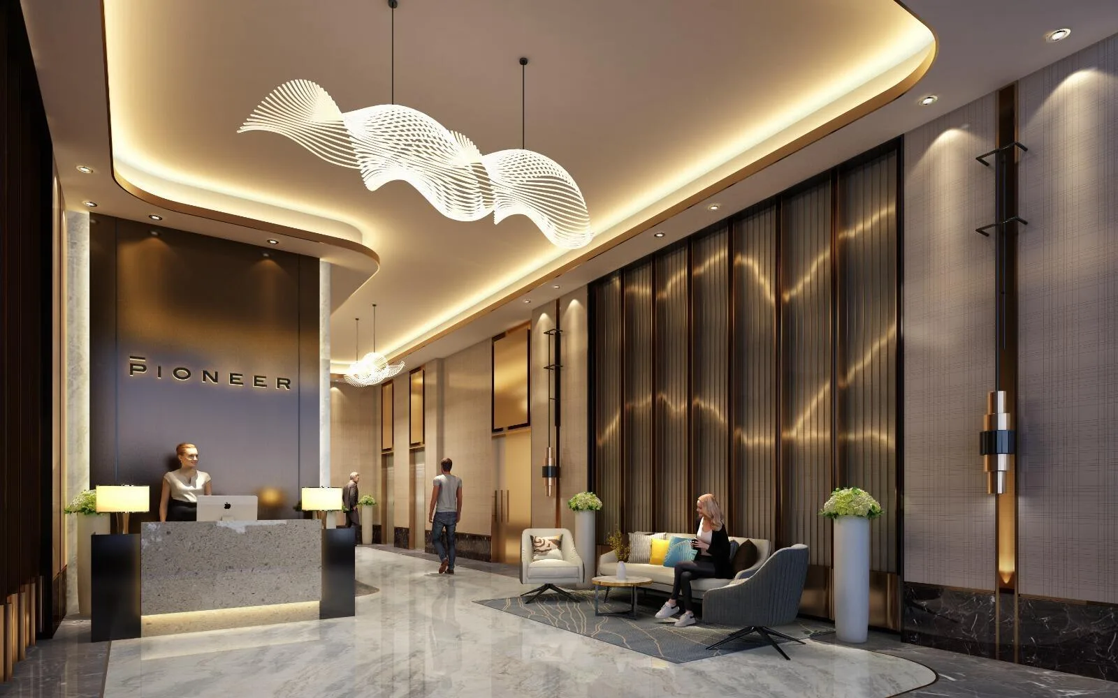 Pioneer The Coastal Bay by Pioneer Ventures project view 3 in Sector 16, Kharghar, Navi Mumbai