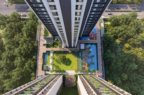 Downtown Avenue by Downtown Realty project view 2 in Sector 17, Vashi, Navi Mumbai