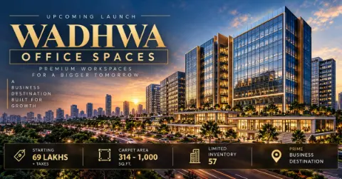Wadhwa Office Space by The Wadhwa Group project view 3 in Panvel, Navi Mumbai