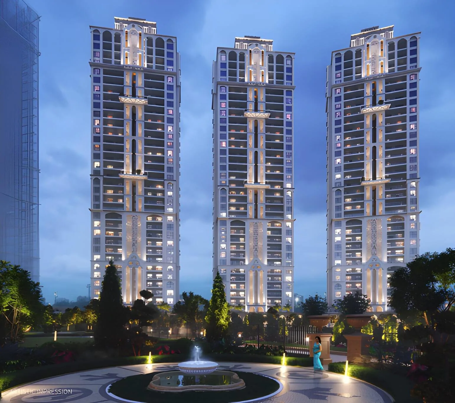 Shalimar One World Valencia Towers by Shalimar Corp Limited project view 4 in Gomti Nagar Extension, Navi Mumbai
