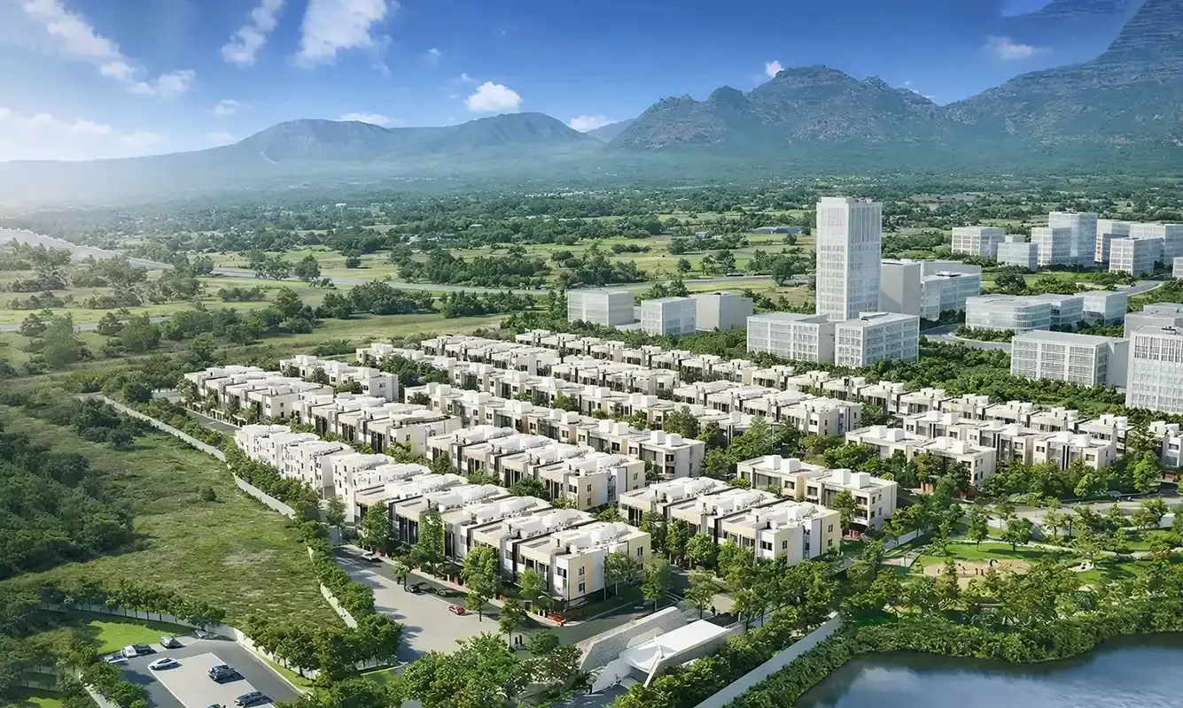 Wadhwa Wise City Magnolia Panvel – Modern Towers Exterior View