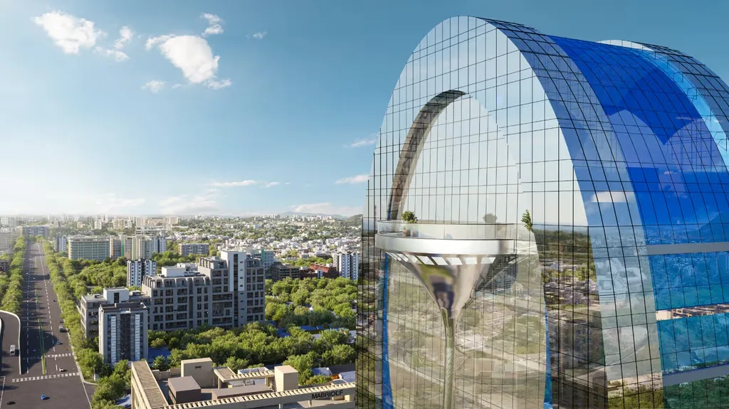 Shree Laxmi Blanca Ekaiva by Shree Laxmi Developers project view 2 in Turbhe, Navi Mumbai