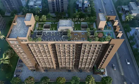 Mahaavir Amber by Mahaavir Superstructures project view 1 in Taloja, Navi Mumbai