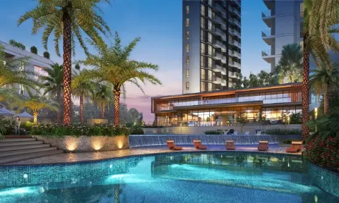 Godrej Varanya by Godrej Properties exterior view 2 in Kharghar Sector 5, Navi Mumbai