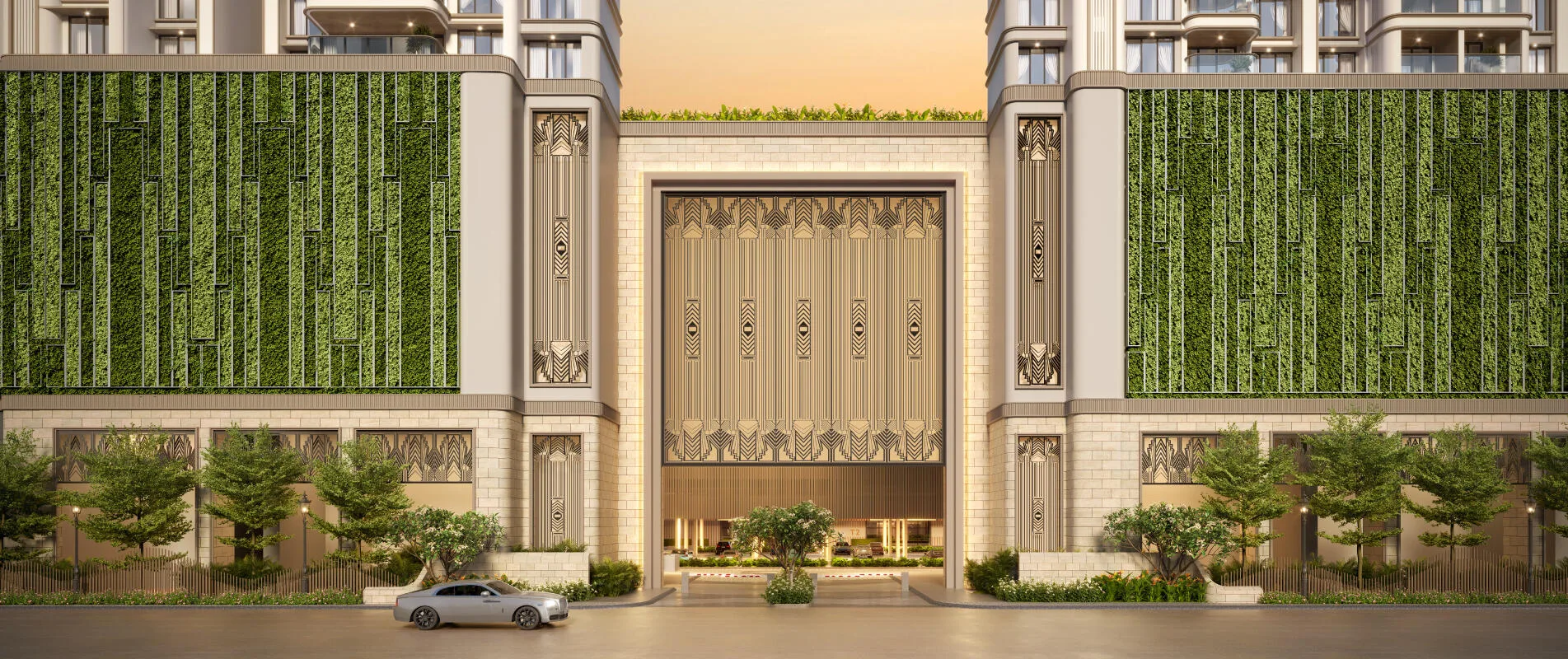 Lodha Aureus project view 2 in Sewri, Mumbai
