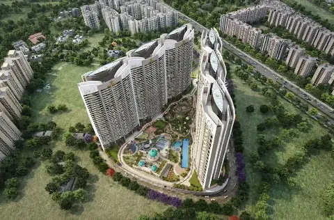 Paradise Sai World Empire by Paradise Group exterior view 1 in Sector 36, Kharghar, Navi Mumbai