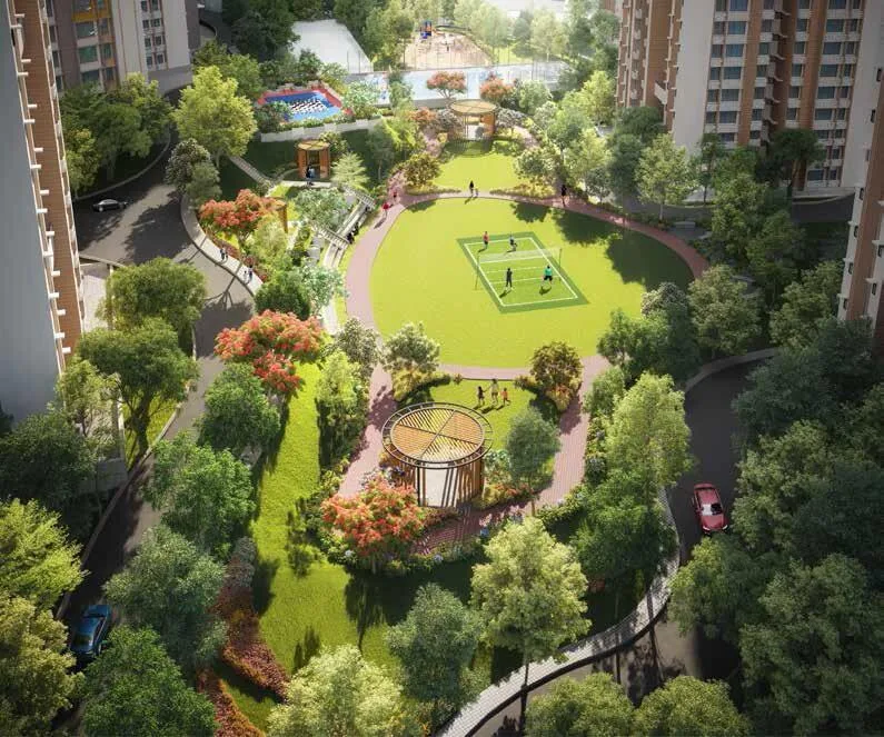 Wadhwa Wise Panvel – Beautiful Residential Project Architecture