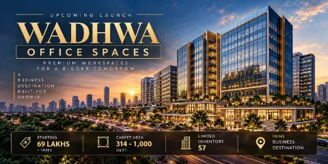 Wadhwa Office Space by The Wadhwa Group project view 1 in Panvel, Navi Mumbai