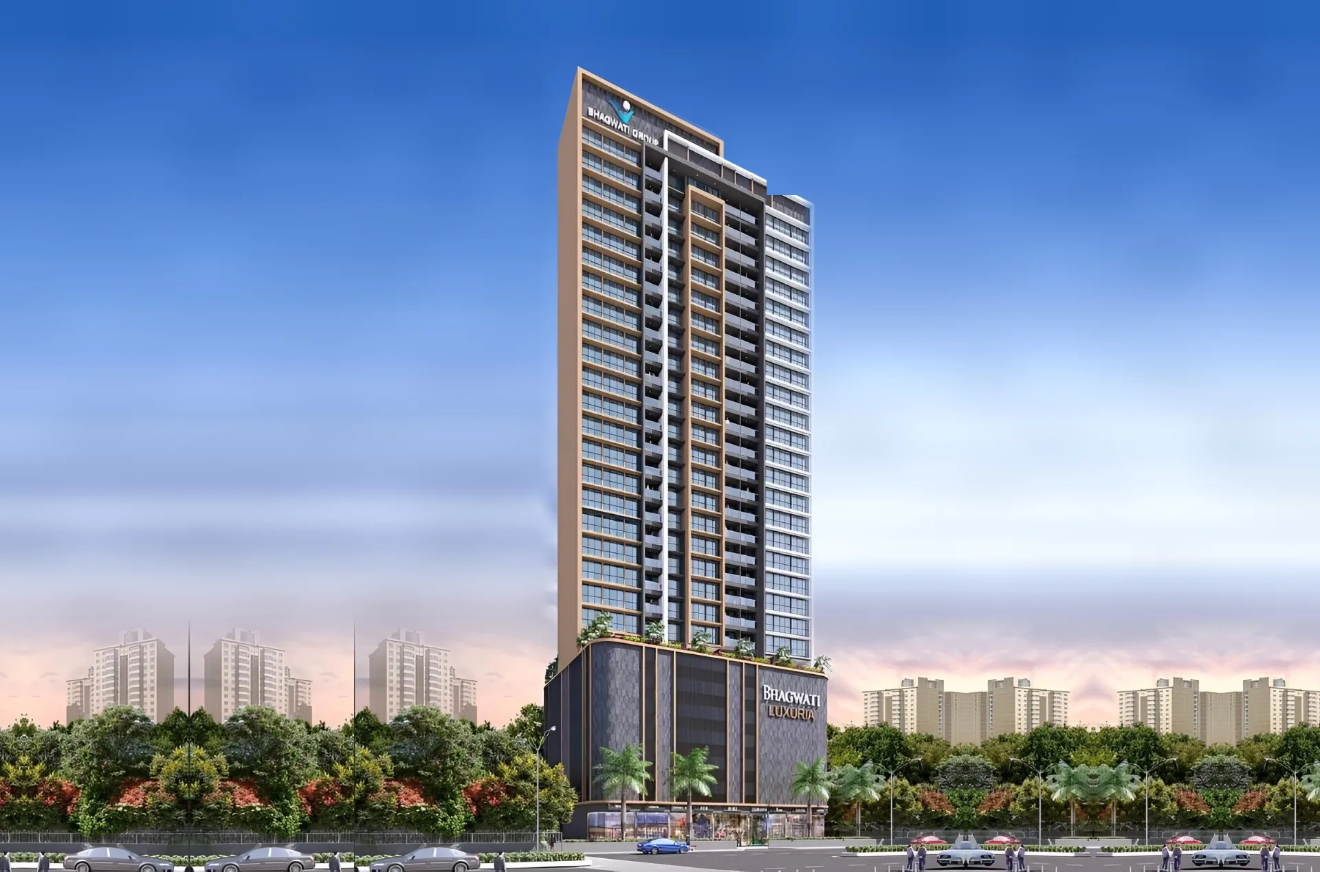 Bhagwati Luxuria by Bhagwati Group project view 1 in Sector 19, Kharghar, Navi Mumbai