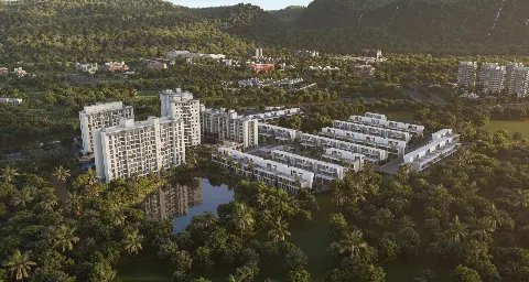 Anant Serene Park by Anant Realty project view 1 in Wardoli, Panvel, Navi Mumbai