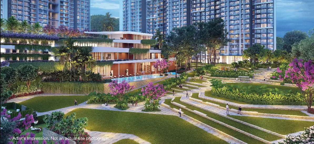 The Highlands Godrej City by Godrej Properties project view 2 in Khanawale, Panvel, Navi Mumbai