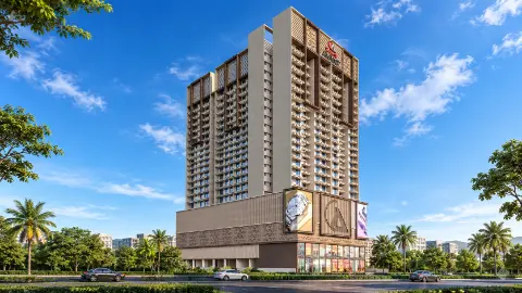Gami Avant by GOLDEN FALCON PACIFIC LIMITED project view 1 in Vashi, Navi Mumbai