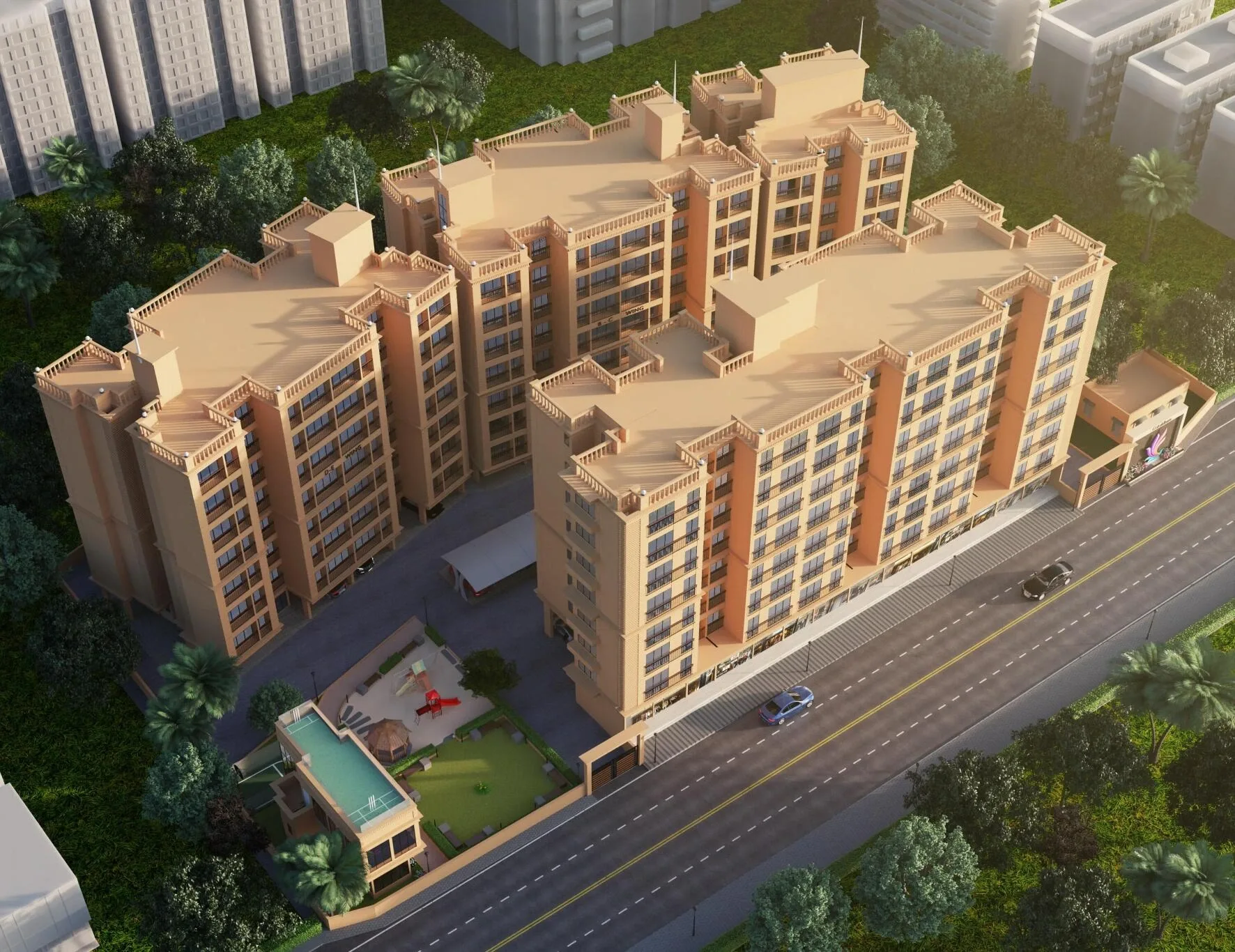 Gokuldham by Gokuldham Builders and Developers project view 1 in Ghot, Taloja, Navi Mumbai