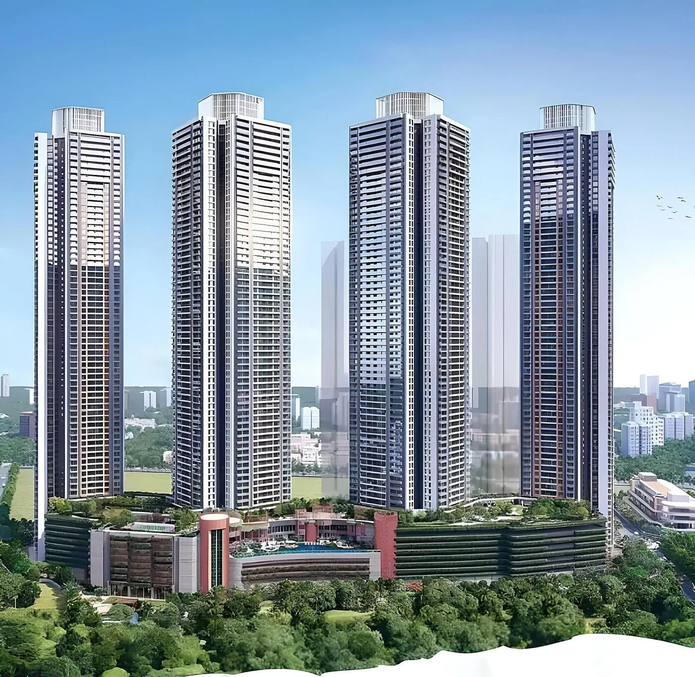 Prestige Garden Trails by Prestige Group project view 1 in Mira Road East, Mumbai
