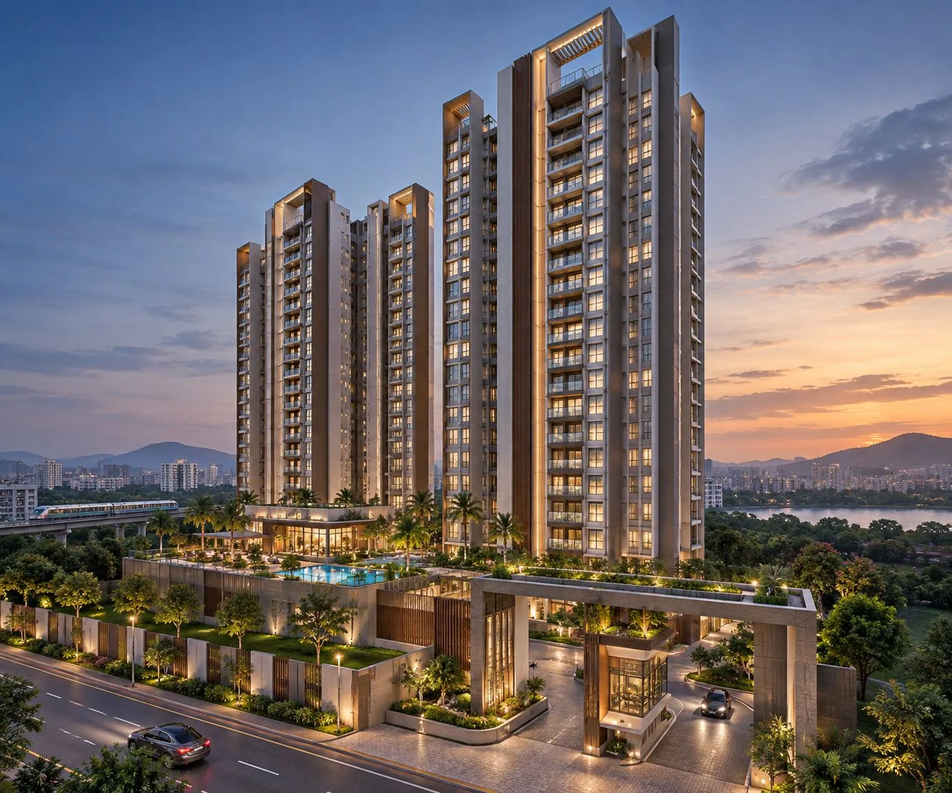 Dosti Presidio Nerul by Dosti Realty project view 1 in Juinagar, Navi Mumbai