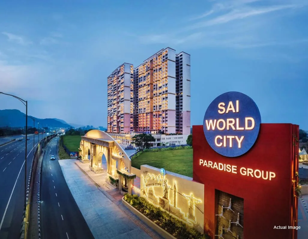 Sai World City by Paradise Group project view 2 in Panvel, Navi Mumbai