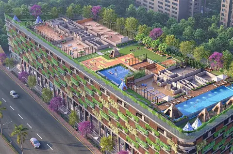 Sai Pyramid by Paradise Group project view 2 in Juinagar, Navi Mumbai
