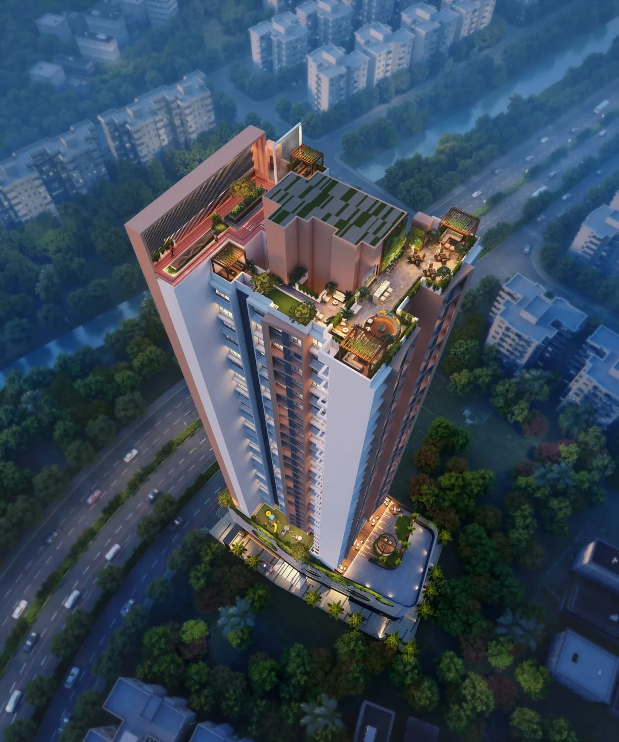 Tricity Aspire by Tricity Realty project view 4 in Kharghar Sector 34, Navi Mumbai